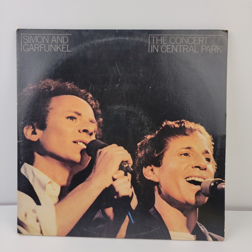 Simon and Garfunkel The Concert in Central Park 2LP Vinyl 1982 23654-1